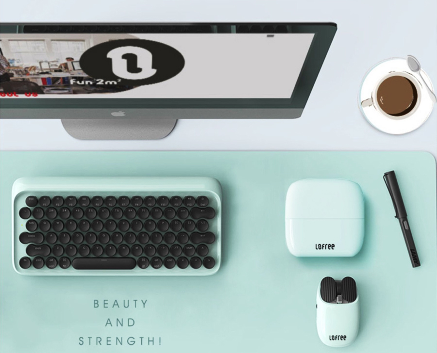 lofree 洛菲藍(lán)牙機(jī)械鍵盤(pán)鼠標(biāo)套裝